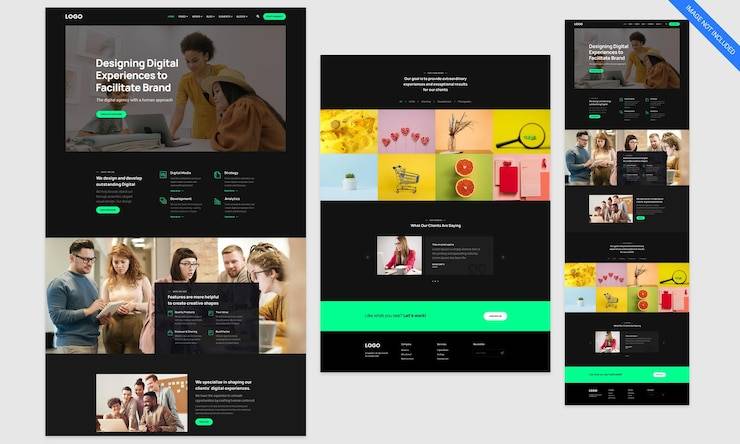 Примеры лендингов